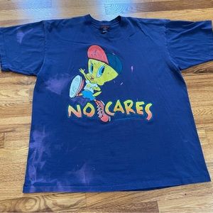 amazing 90s faded to perfection Tweety Looney Tunes vintage t-shirt rare XXL 2XL